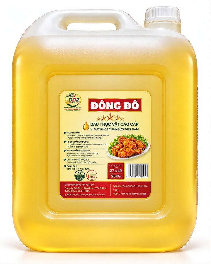 Can Dầu Thực Vật Đông Đô
