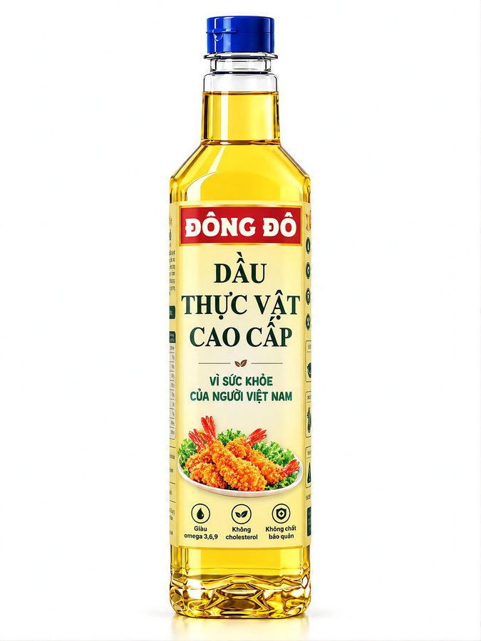 Chai Dầu Thực Vật Cao Cấp Đông Đô